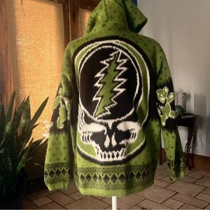 *Official Grateful Dead 
*100% Alpaca Wool
Zip Up Hoodie